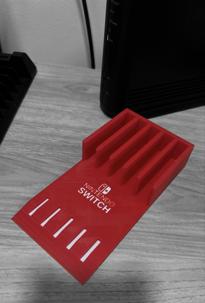 Suporte para Jogos e Cartuchos Nintendo Switch