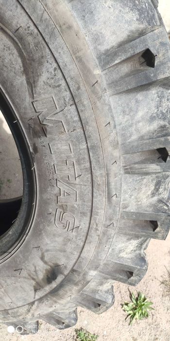 Opony 14,5-20 MITAS 12PR 136G całe zdrowe od koparka do przyczepy moc