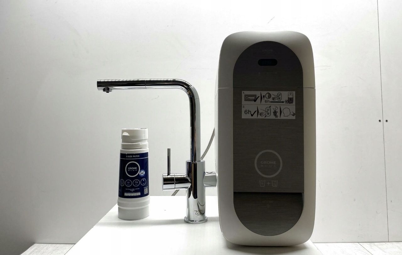 GROHE Blue Home Zestaw z funkcją filtra, WiFi 
do wody gazowanej, Wi-F