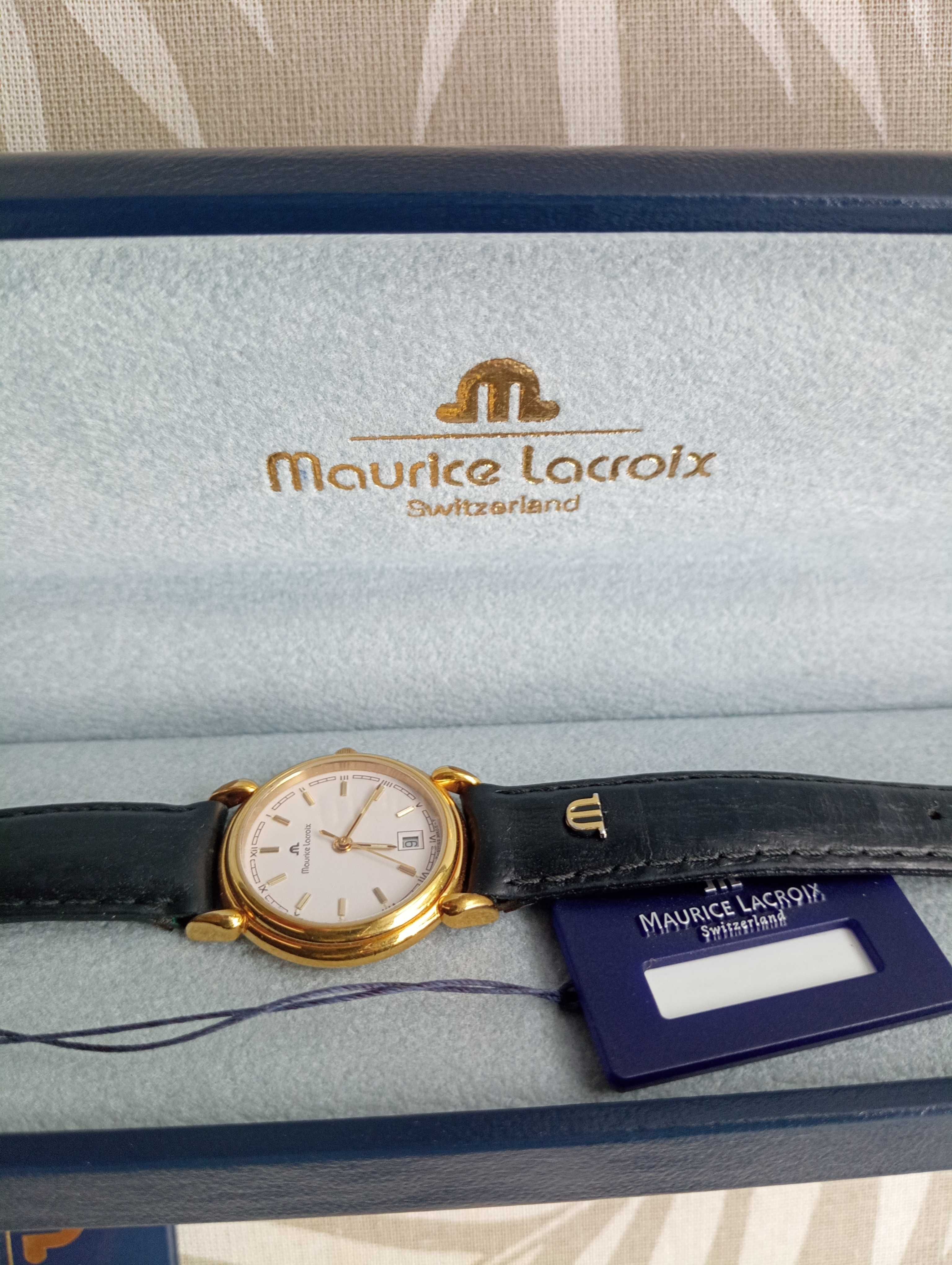 Zegarek damski złocony Maurice Lacroix