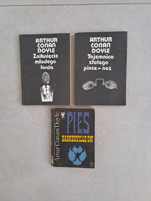 Artur Conan Doyle - trzy książki ( kpl. )
