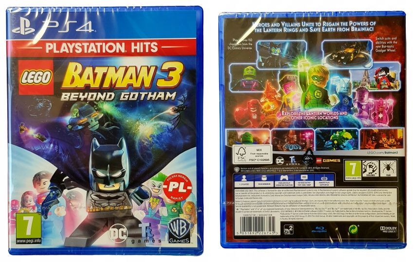 PS4 Lego Batman 3 Poza Gotham Nowa Po Polsku