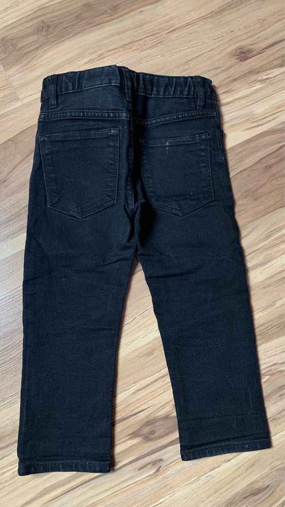 Jeansowe czarne spodnie