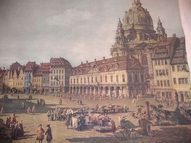 Duży Stary widok Dresden