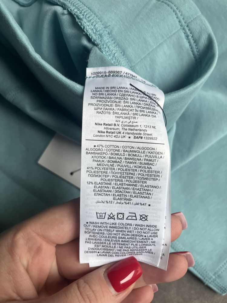 Spodenki szorty sportowe leginsy mini damskie Nike bawełna