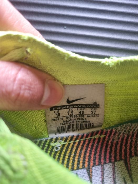 Sapatilha/Tenis Nike Free 42 Amarelo