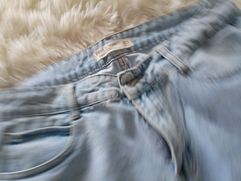 Spodnie jeansowe  młodzieżowe r.42