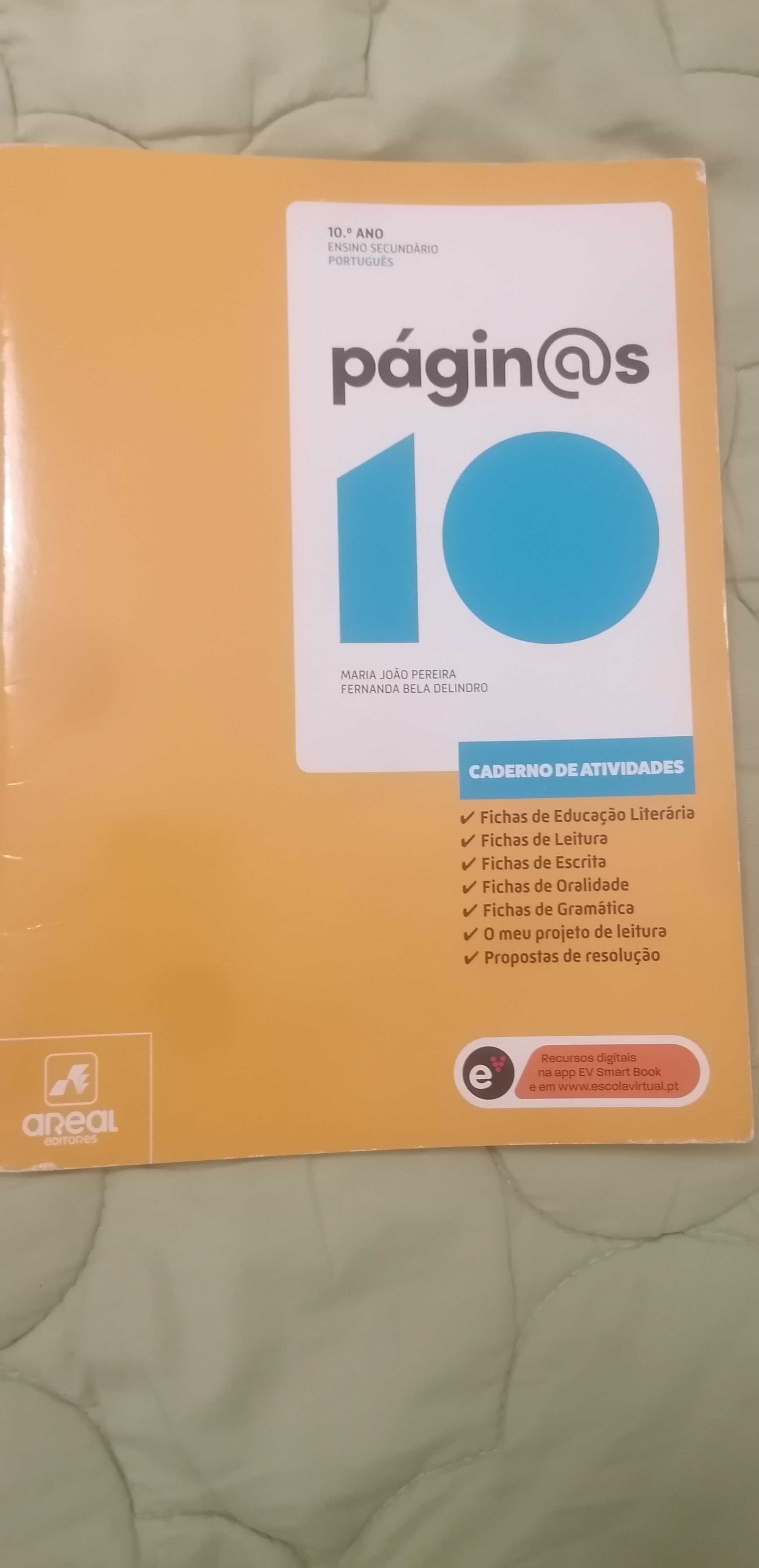 Livros de exercício  (como NOVOS) 10°\11°\12°