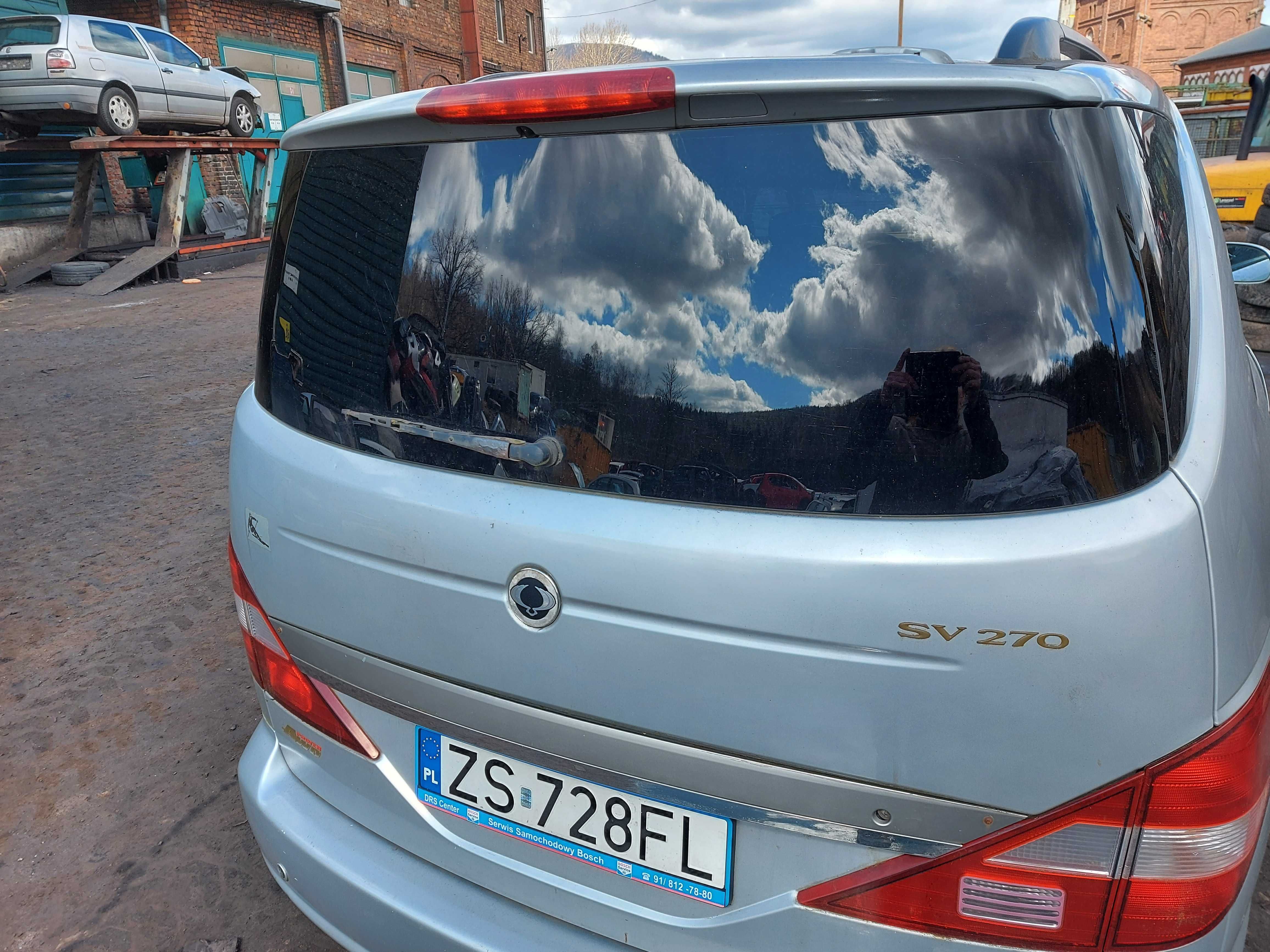 SsangYong Rodius SAF klapa tylna FV transport/dostawa