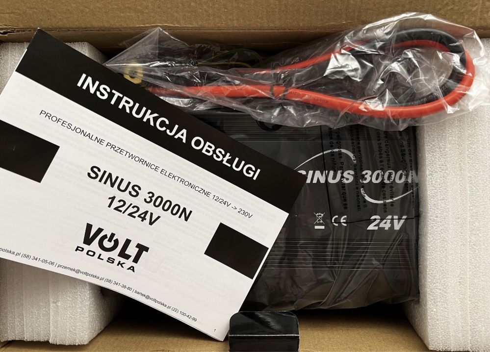 Invertor Volt Sinus 3000 ватт / 24 v / інвертор чистий синус
