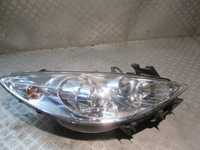 LAMPA PRAWA REFLEKTOR PRAWY PRZÓD PEUGEOT 307 LIFT H1 H7