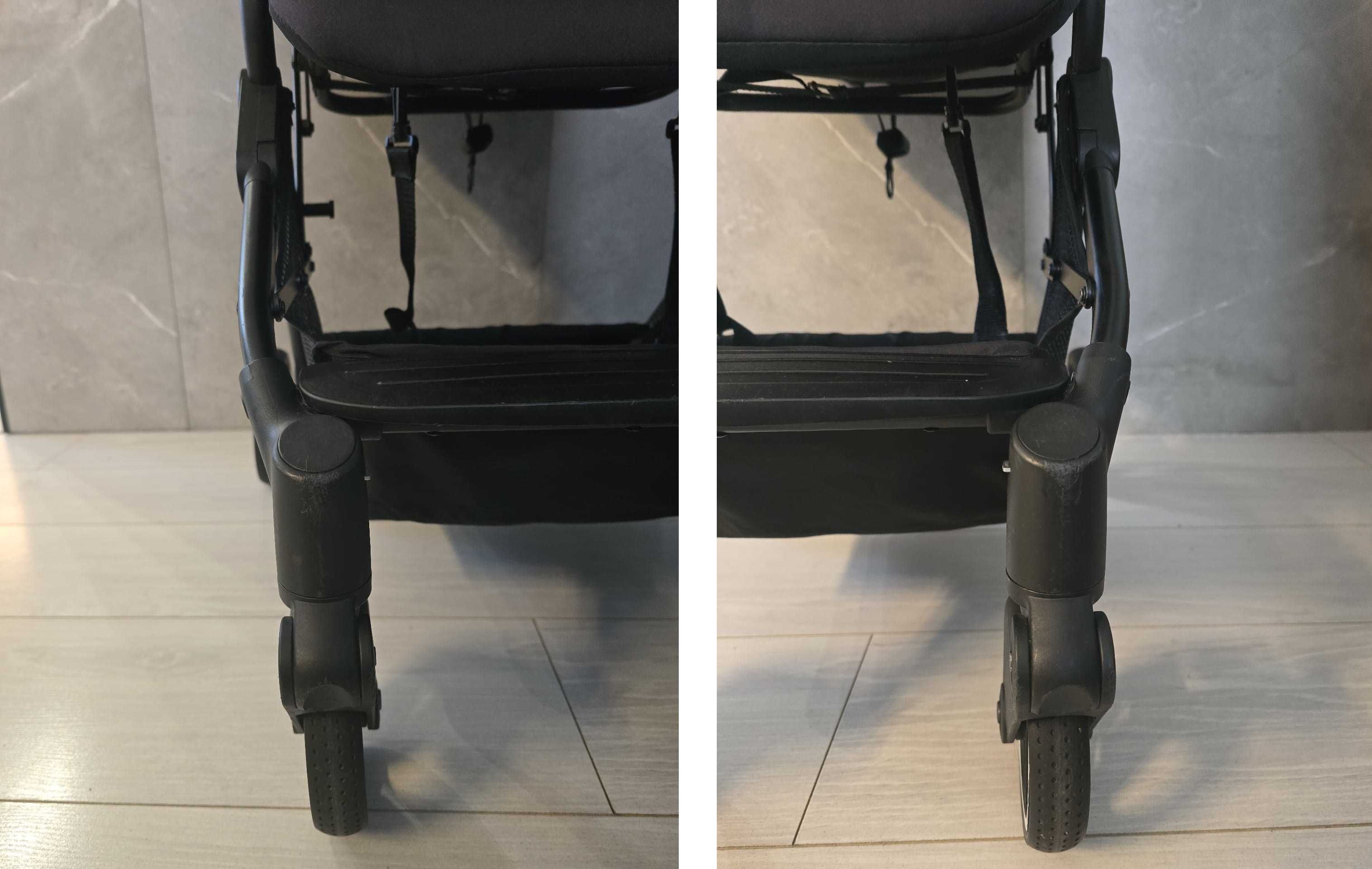 Wózek spacerowy hauck Care Travel N Plus Black