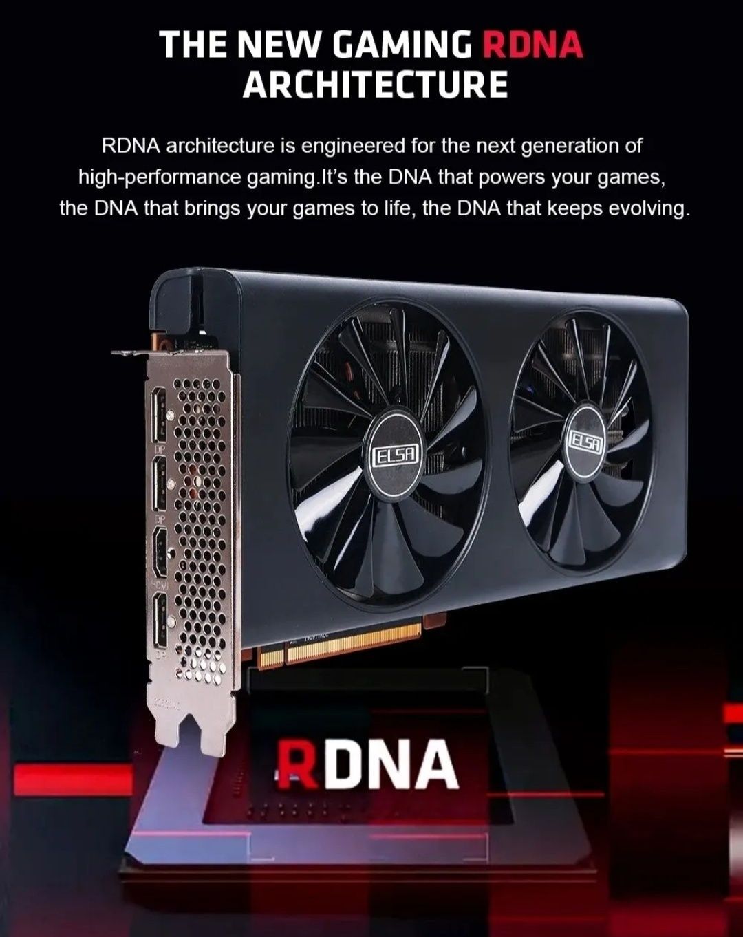 Топ Ціна ! Нова AMD RX 5700 8GB GDDR6 XFX ( Elsa )
