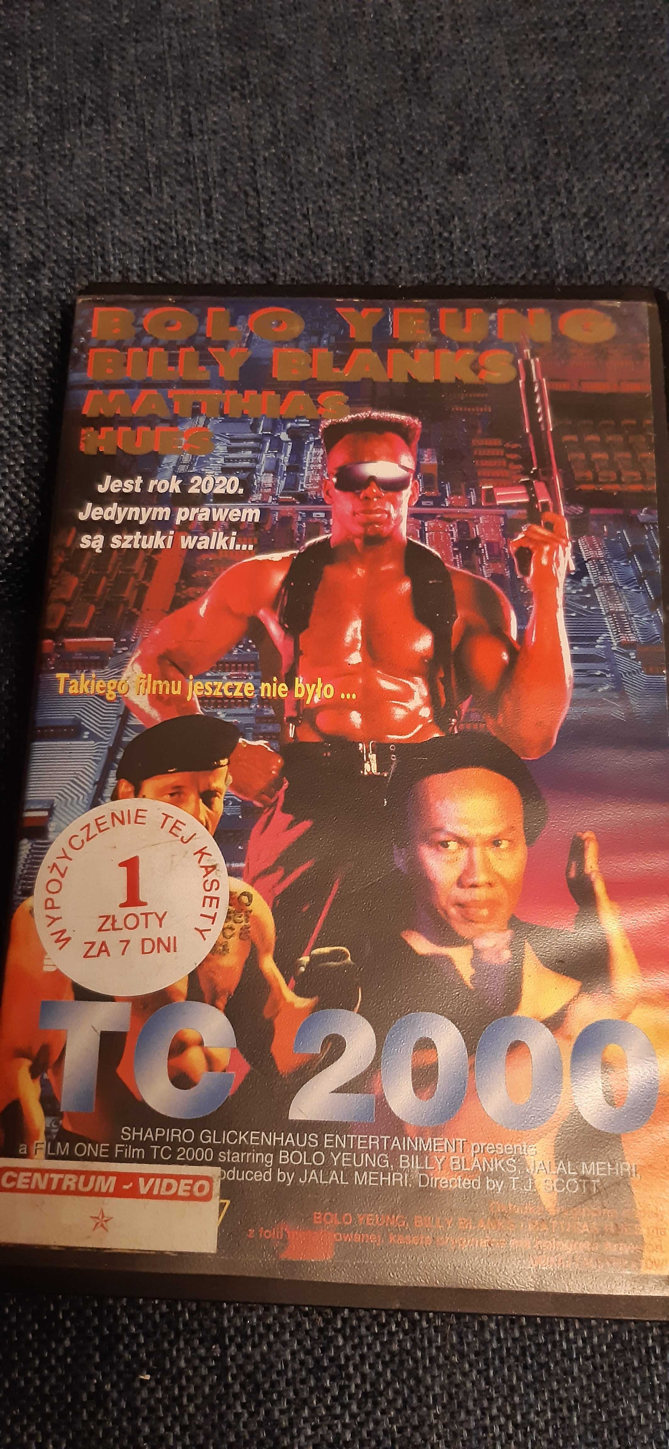 film kaseta vhs TC-2000 bolo yeung billy blanks rzadkość