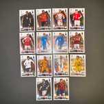 14 Cartas Challenger Topps Uefa Euro 2024 Todas Diferentes