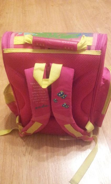 Plecak szkolny / tornister ENDO - różowy