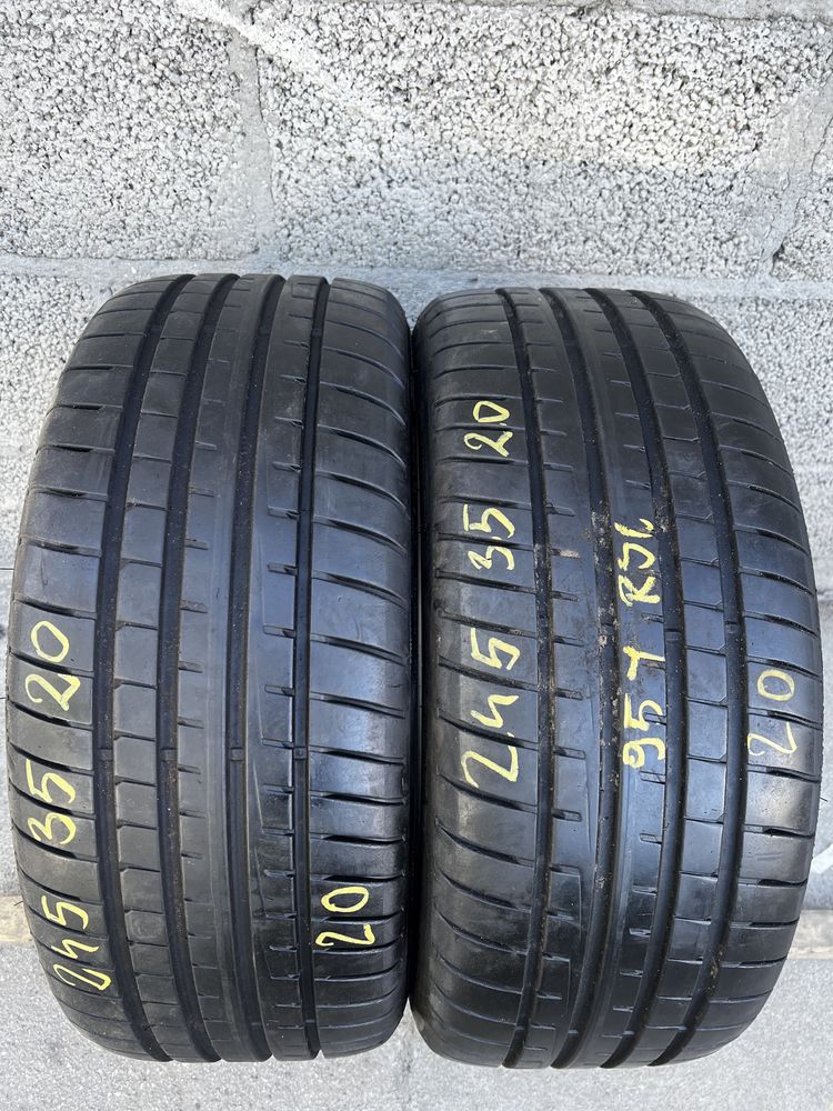 Dwie opony goodyear eagle f1 asymmetric 3 245/35/20 RSC