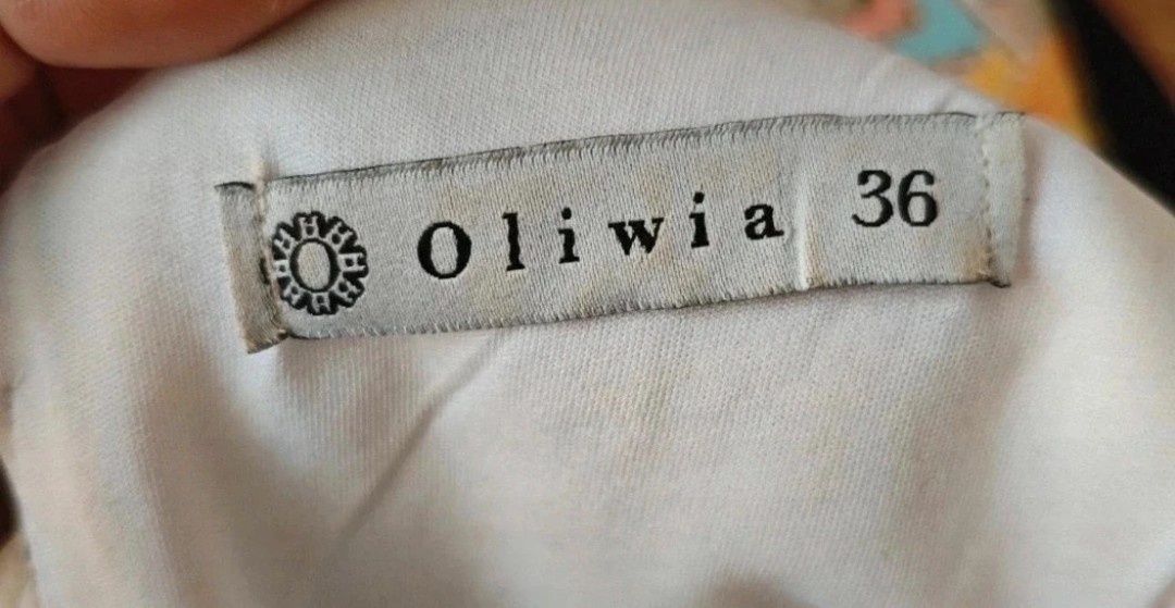 Sukienka Oliwia 36 biała ozdobna komunijna weselna