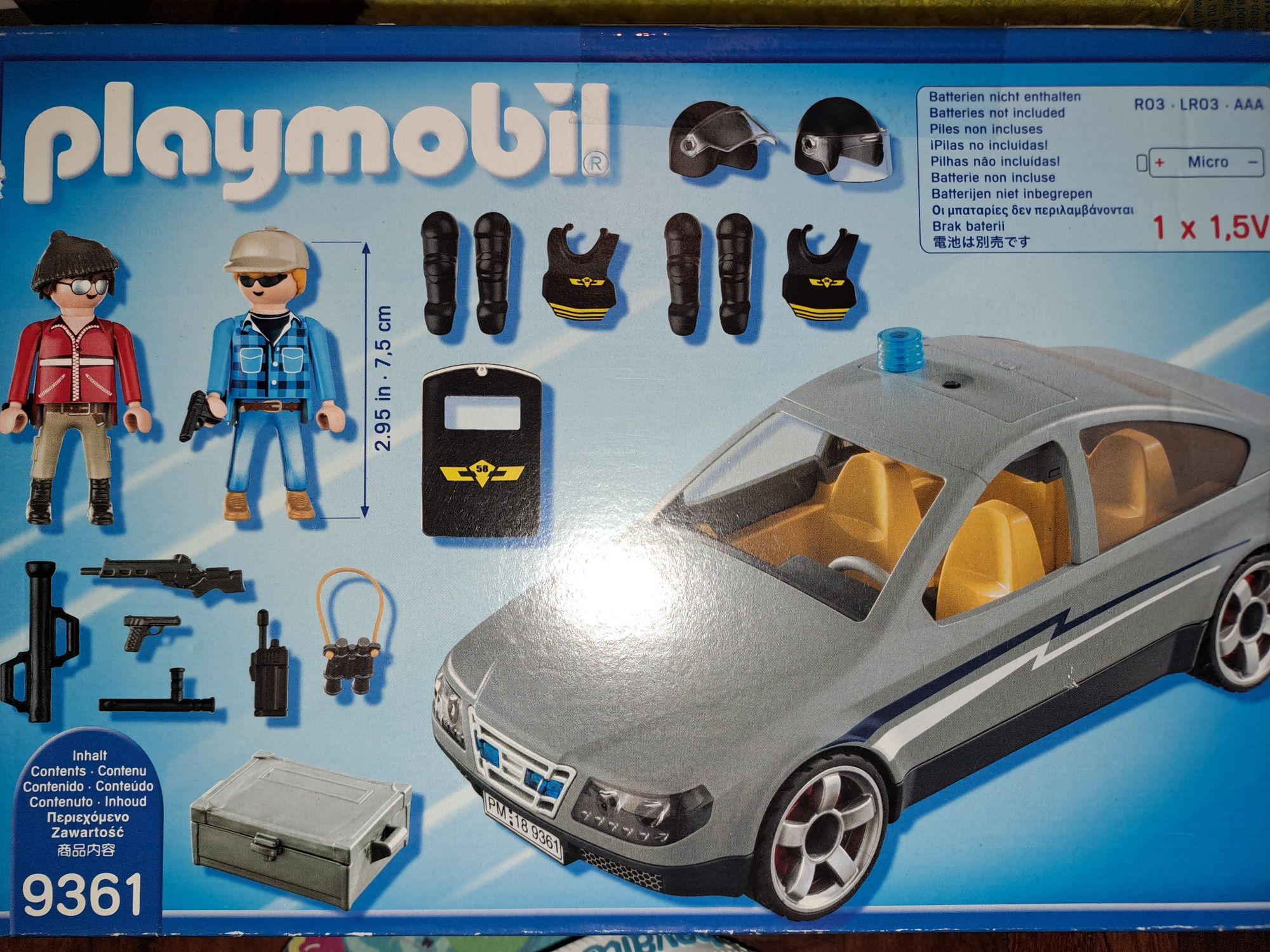 Playmobil - Carro Civil das Forças Especiais - 9361