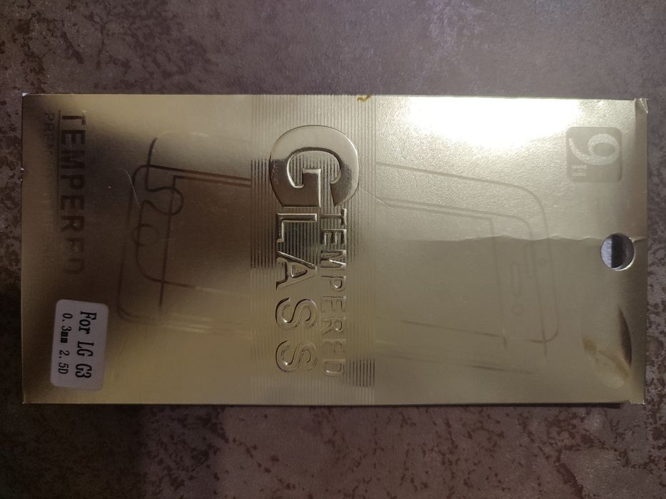 Защитное стекло LG G3,0,3 mm 2.5 D