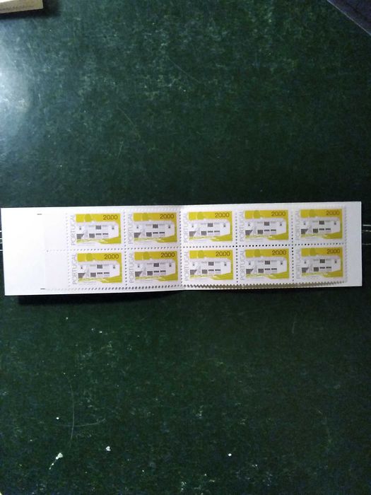 1985/89 Caderneta Arquitetura Popular Portuguesa MNH **