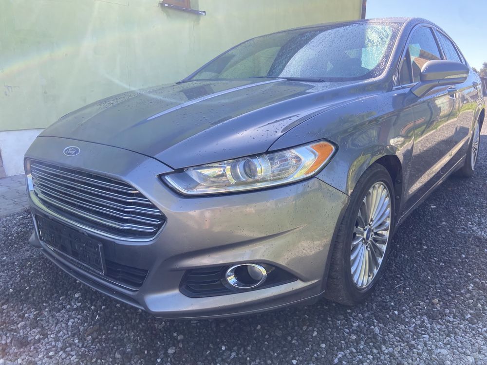 Kompletny przód Ford Mondeo Fusion UJ Sterling Gray Zderzak Maska