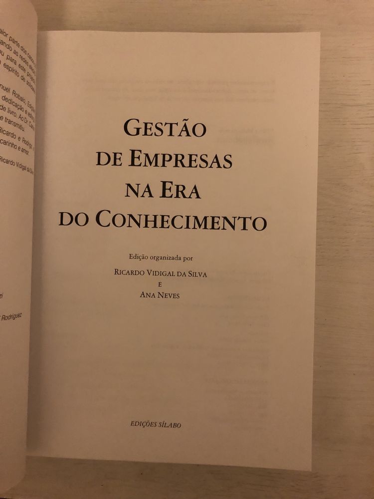 Gestao de Empresas na Era do Conhecimento