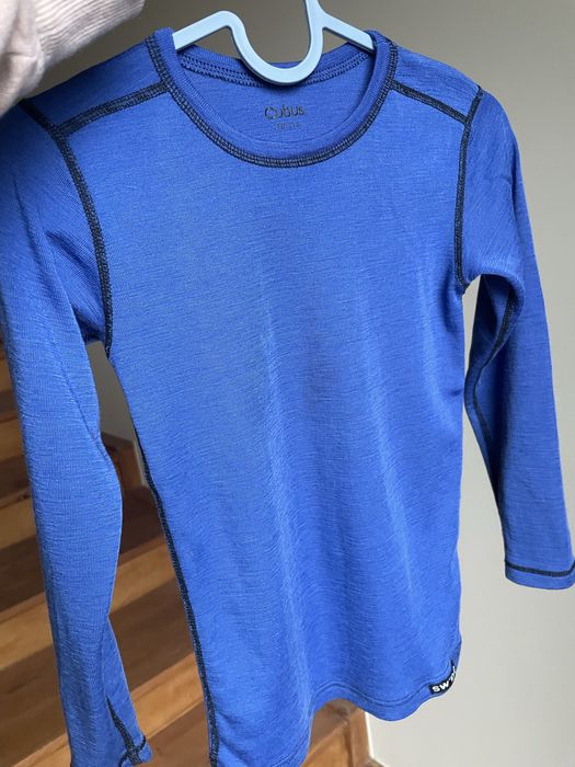 Bluzka cubus 110-116 merino wełna