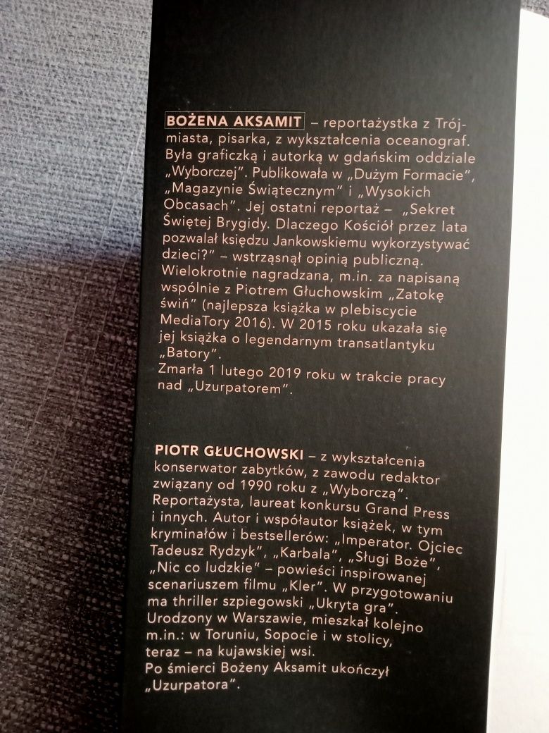 Uzurpator - podwójne życie Jankowskiego, B. Aksamit, P. Głuchowski
