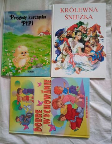 Książki dla dzieci. Bajki,opowiadania,rady. PiPi, Królewna Śnieżka.