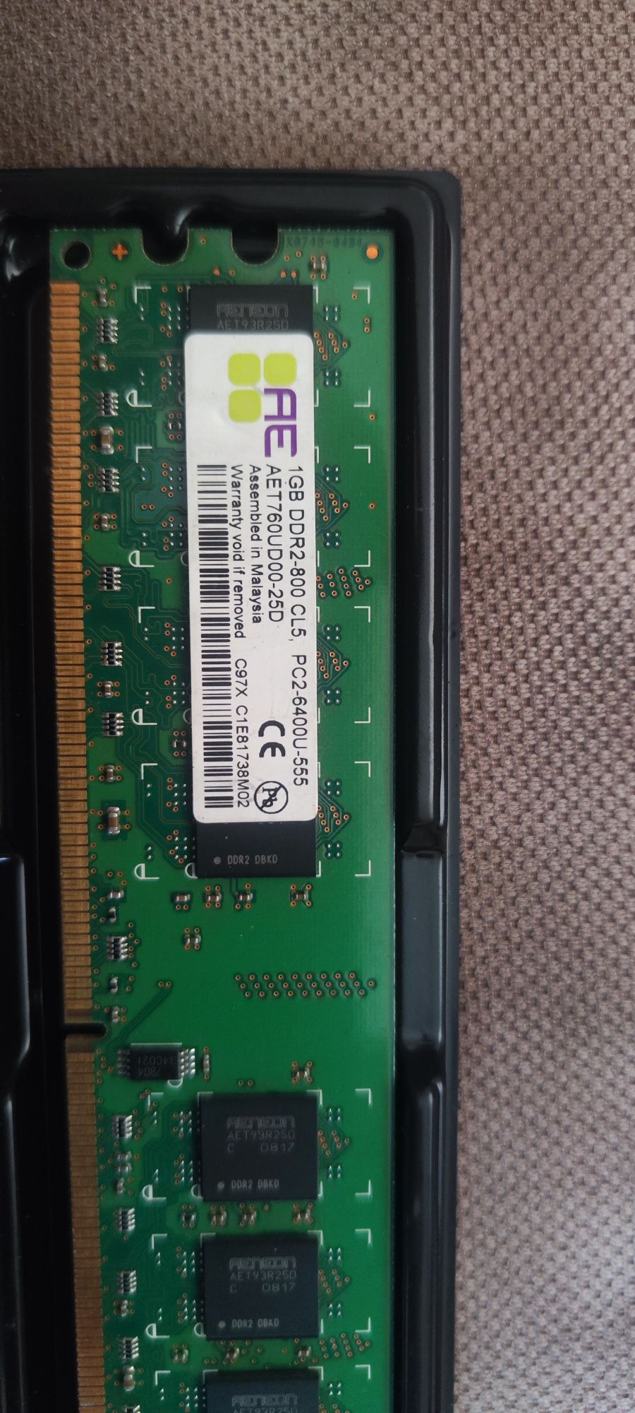 DDR2 1Gb 800MHz 6400Mb