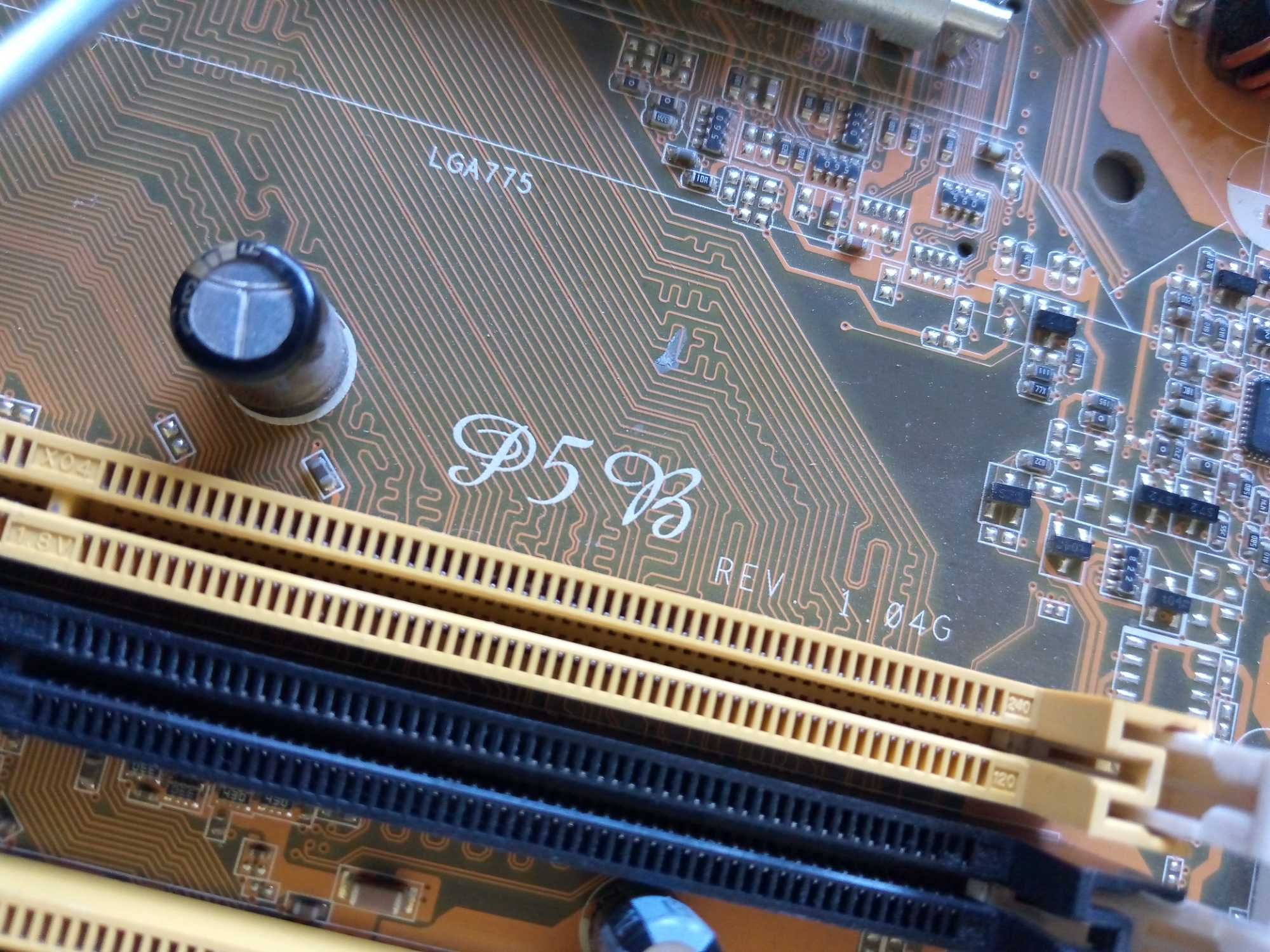 Продам материнскую плату Asus P5B