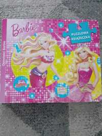 Barbie książeczka z puzzlami