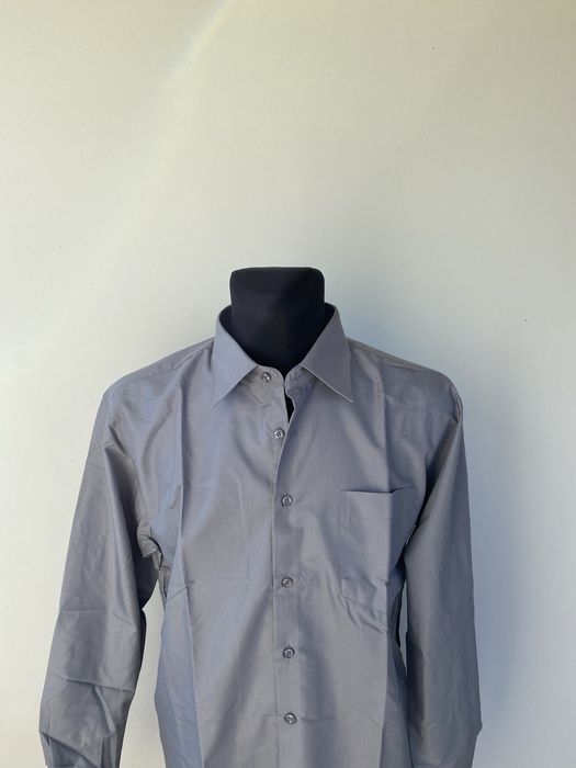 Koszula męska nowa 44 rozmiar 182-188 wzrost kolor szary długi rękaw