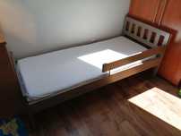 Łóżko łóżeczko dziecięce 160 x 70  Ikea popielate