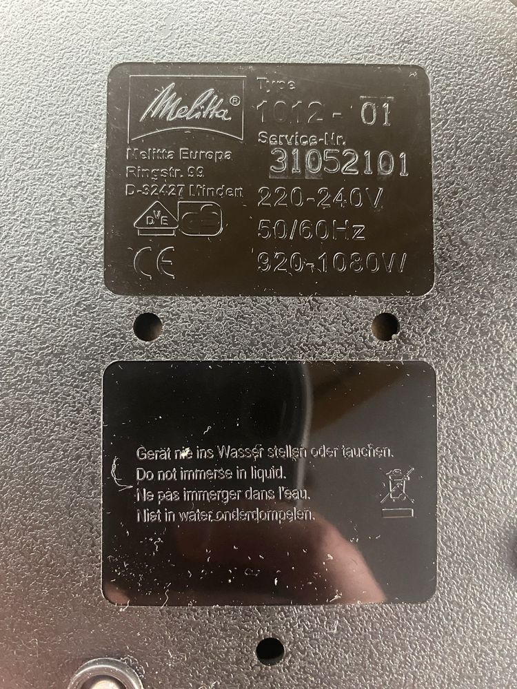 Ekspres przelewowy Melitta Aroma Elegance