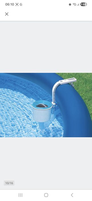Skimmer do basenu Intex 28000 do zbierania zanieczyszczeń