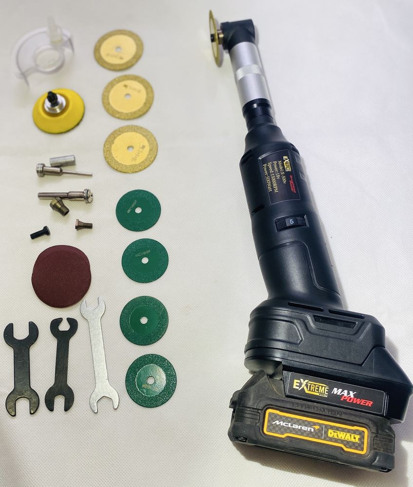 Szlifierka Kątowa Mini /Precyzyjna Pasuję do akumulatora Dewalt/Makita