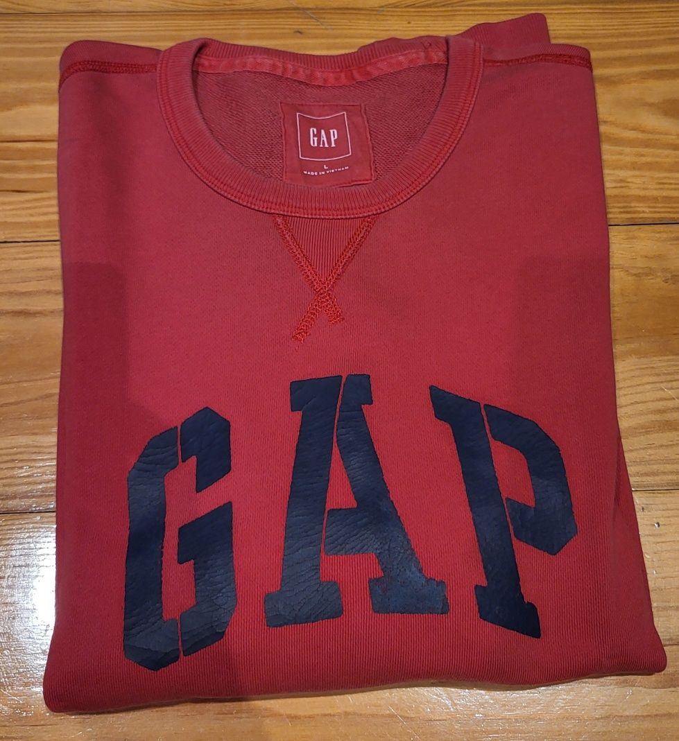 GAP ( Sweat shirt nunca utilizada ) - Tamanho : L (Vermelho)