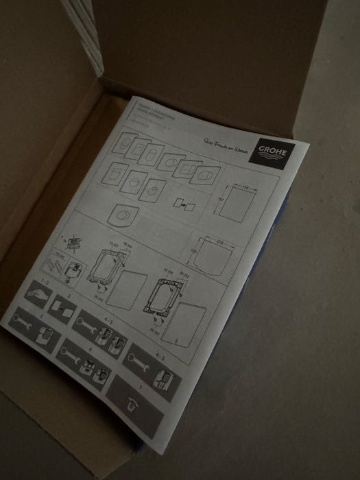 2 szt Przyciski WC Grohe Skate Cosmopolitan Brushed Cool Sunrise