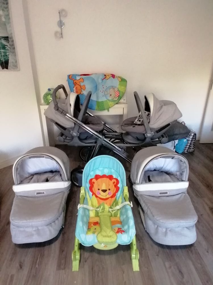 Carrinho gemeos twins one&two