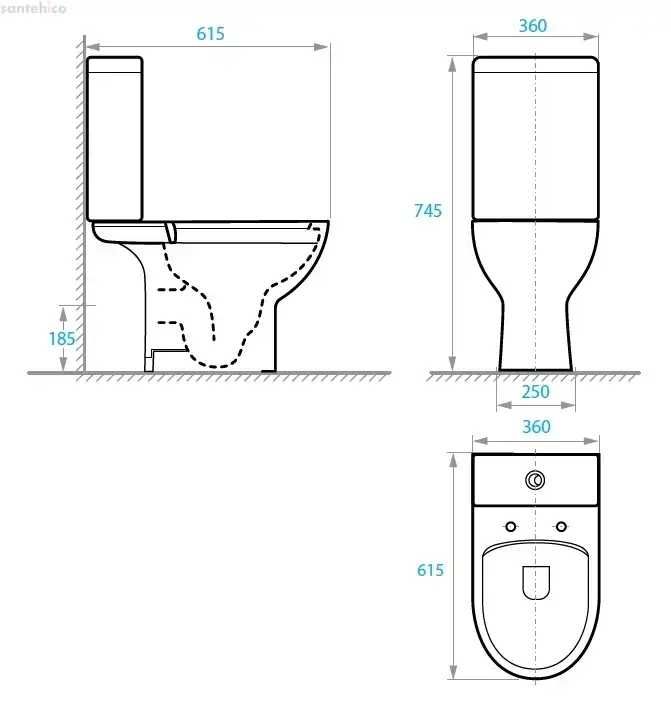 Унітаз для підлоги Koller Pool Edge New EDPR-0615-RW