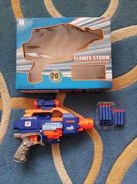 Пістолет,іграшкова зброя Flames storm 20 pcs
