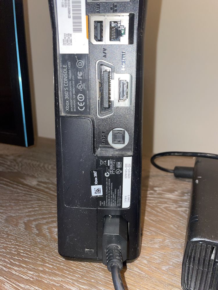 Xbox360 czarny gry