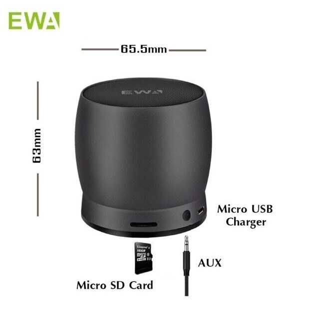 Беспроводная Bluetooth колонка EWA A116 Sound Bomb Mini Subwoofer