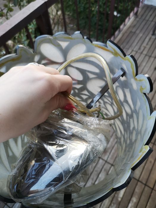 Lampa sufitowa biała PRATO (poekspozycyjna)