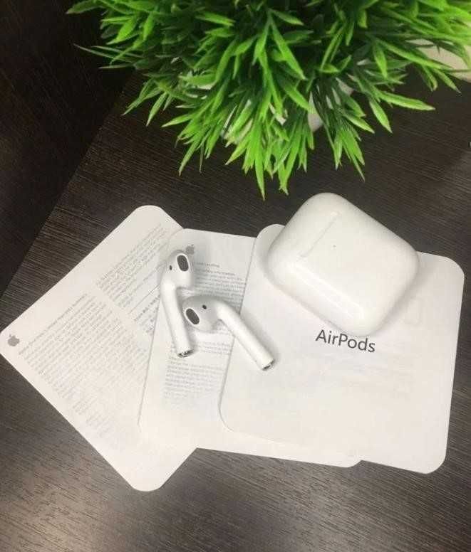 Безротові навушники AirPods 2 Найкраща якість! Вигідна ціна!!