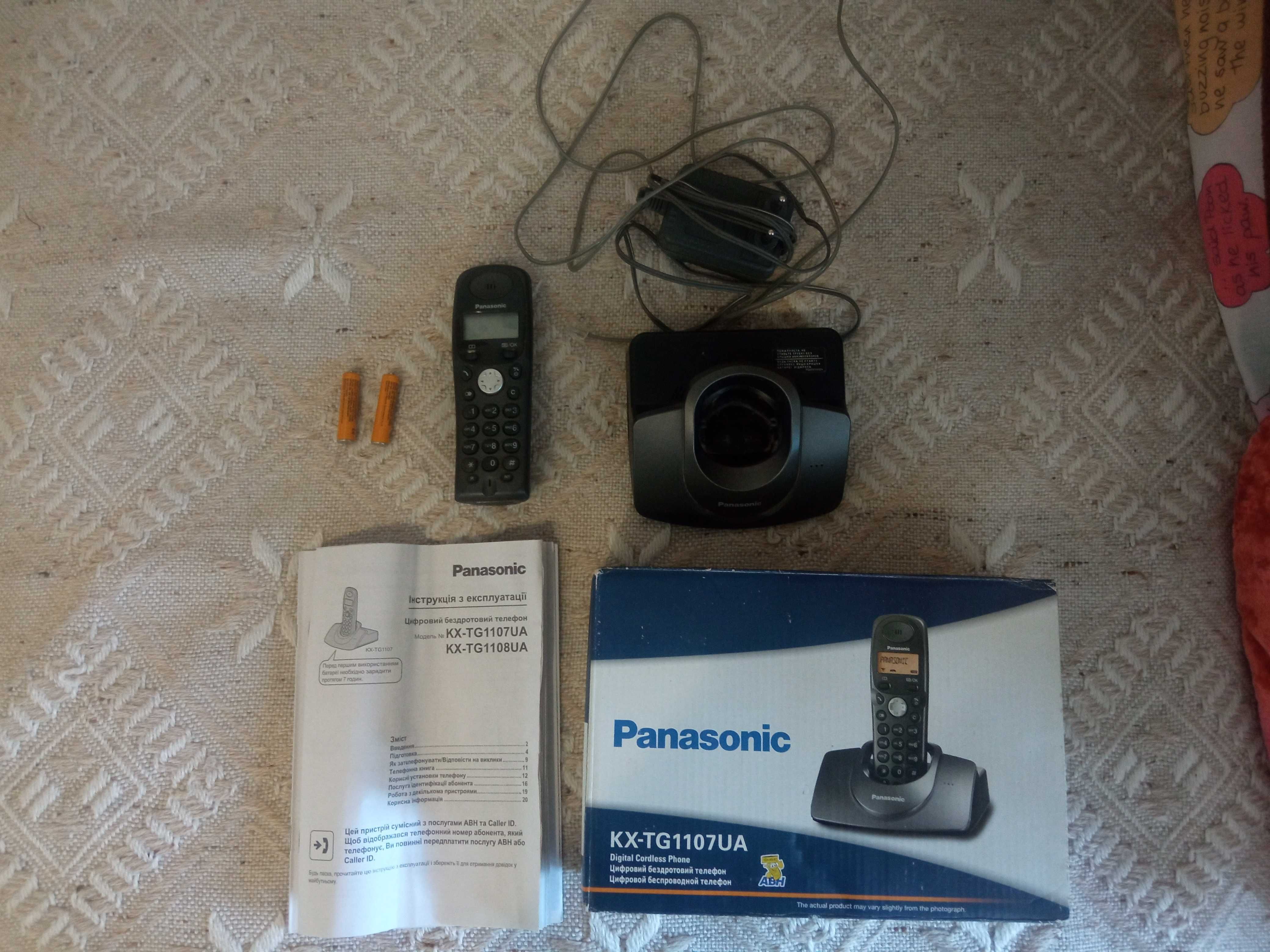 Продам телефон Panasonic KX-TG1107UA