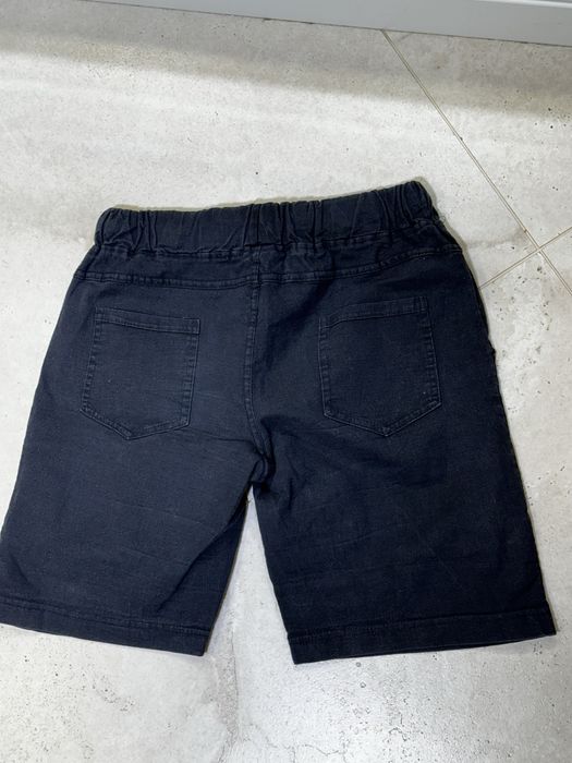 Szorty xs 34 kolarki bawelniane dłuższe czarne klasyczne