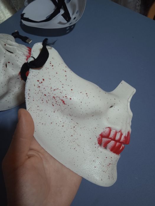 Маска челюсть скелет 3 шт